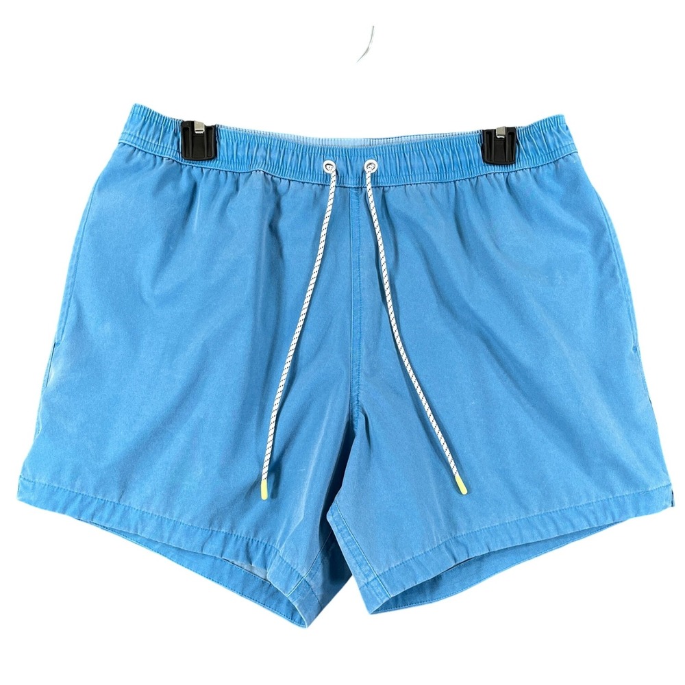 Bonobos Riviera Swim Trunks Mens M Blue Stretch Mesh Liner Beachwear